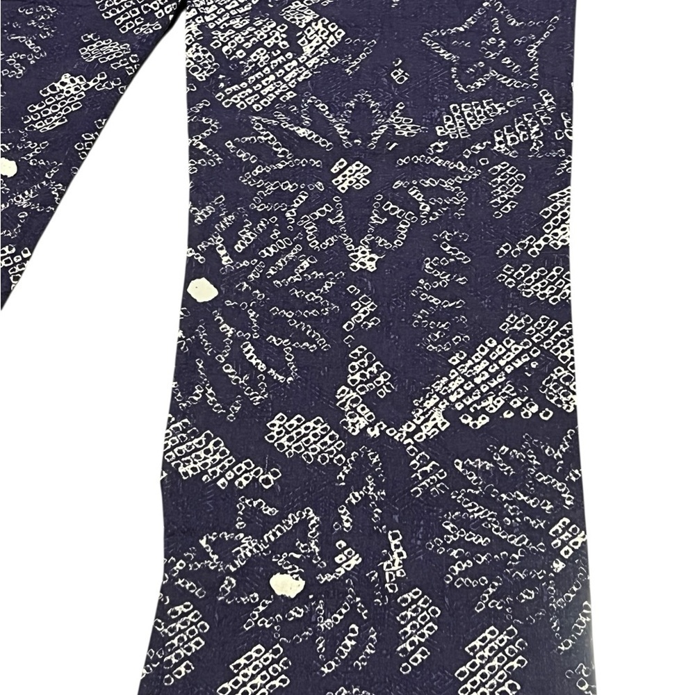Roxy NWT Y2K astral aura batik print Oceanside linen blend pull on pants - Picture 10 of 16